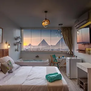 Jacuzzi The Pyramids Free Airport Pickup Apt1 Apartment