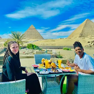 Hotel Blue Scarab Pyramids View