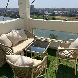 Nile View Panoramic Balcony Cairo