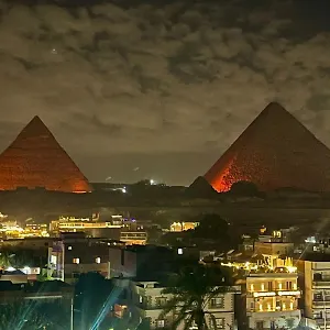 Moonlight View Pyramids * Cairo